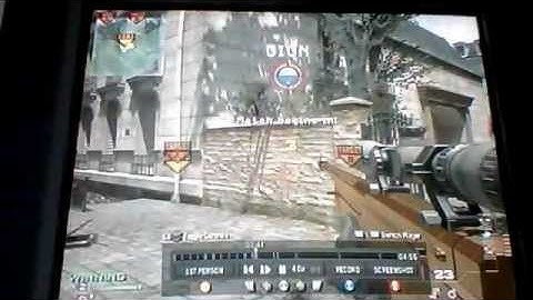 MW3 L188A SnD 11-0 gameplay