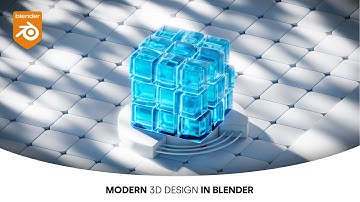 How To Get That Modern 3D Look in Blender (it