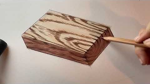 Rendering Wood Texture with Markers