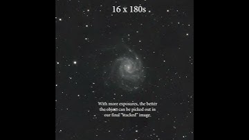 Why Is Integration Important for Astrophotography? #shorts #astronomy #space #universe