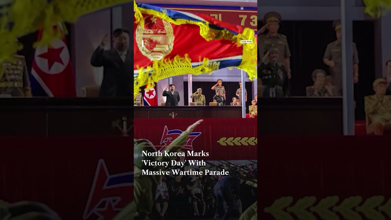 North Korea Marks 'Victory Day' With Massive Wartime Parade | Firstpost News | N18G thumbnail