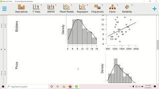 Bayesian Linear Regression JASP - Auction