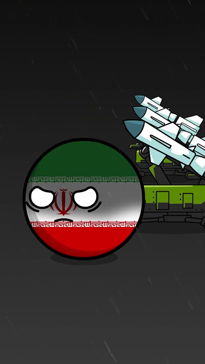 Iran vs Israel #countryballs