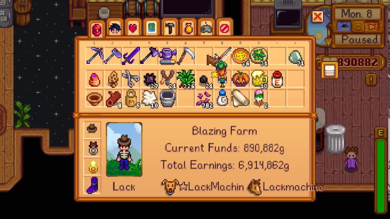 Stardew Valley Price of Normal sweet gem berry and gold star sweet gem