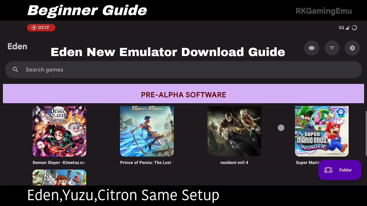 Beginner Guide - Eden Emulator Android | Full Setup | testgame Resident ...