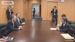 日米閣僚で貿易協議　首脳会談前に溝埋まらず(19/05/26)