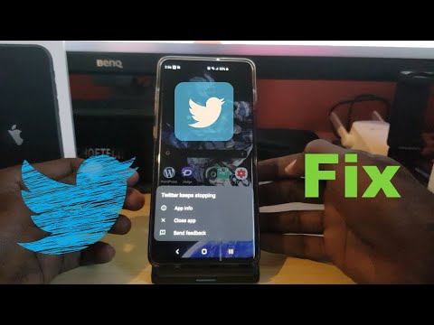 Twitter Keeps Stopping Fix Galaxy S10 and S10 Plus