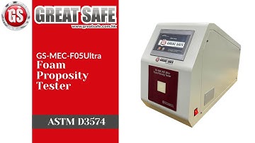 ASTM D3574 Foam Porosity Tester