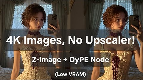 Z-Image + DyPE Node = 4K Images | Workflow Tutorial