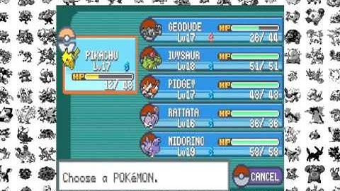 Pokemon Fire Red Playthrough Part 6-Nugget Bridge