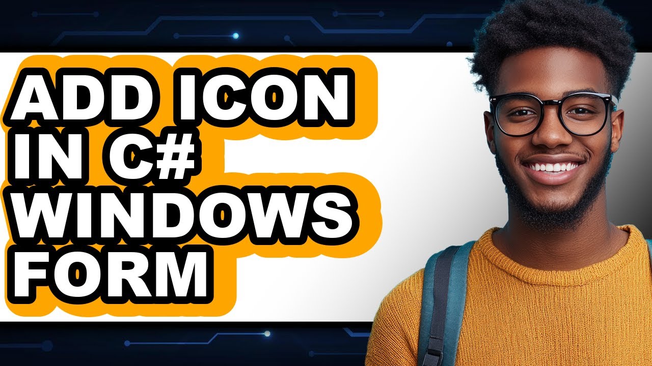 How to Add Icon in C# Windows Form (only Way) - YouTube