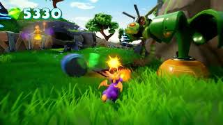 Spyro Reignited Trilogy Complete Walkthrough – No Commentary – Part 60: Robotica Farms