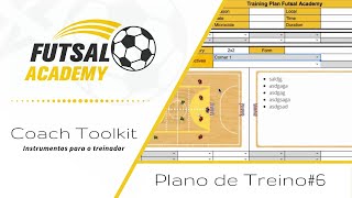 Plano de Treino de futsal   Aula 6   +Dados   Template