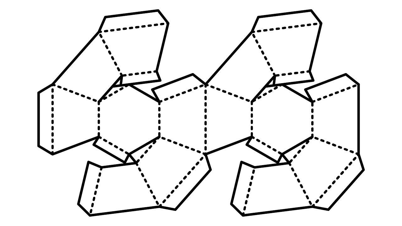 展開図から箱を組み立てる