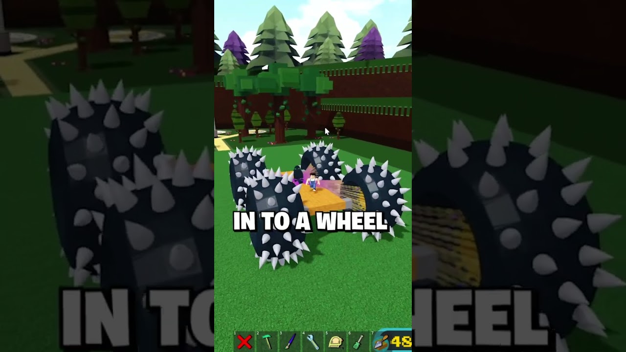 I MADE THE MOST DESTRUCTIVE WHEELS IN ROBLOX (Funny)