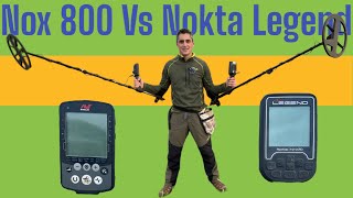 Minelab Equinox Vs Nokta Legend! I pitch two of my favourite metal detectors against each other!