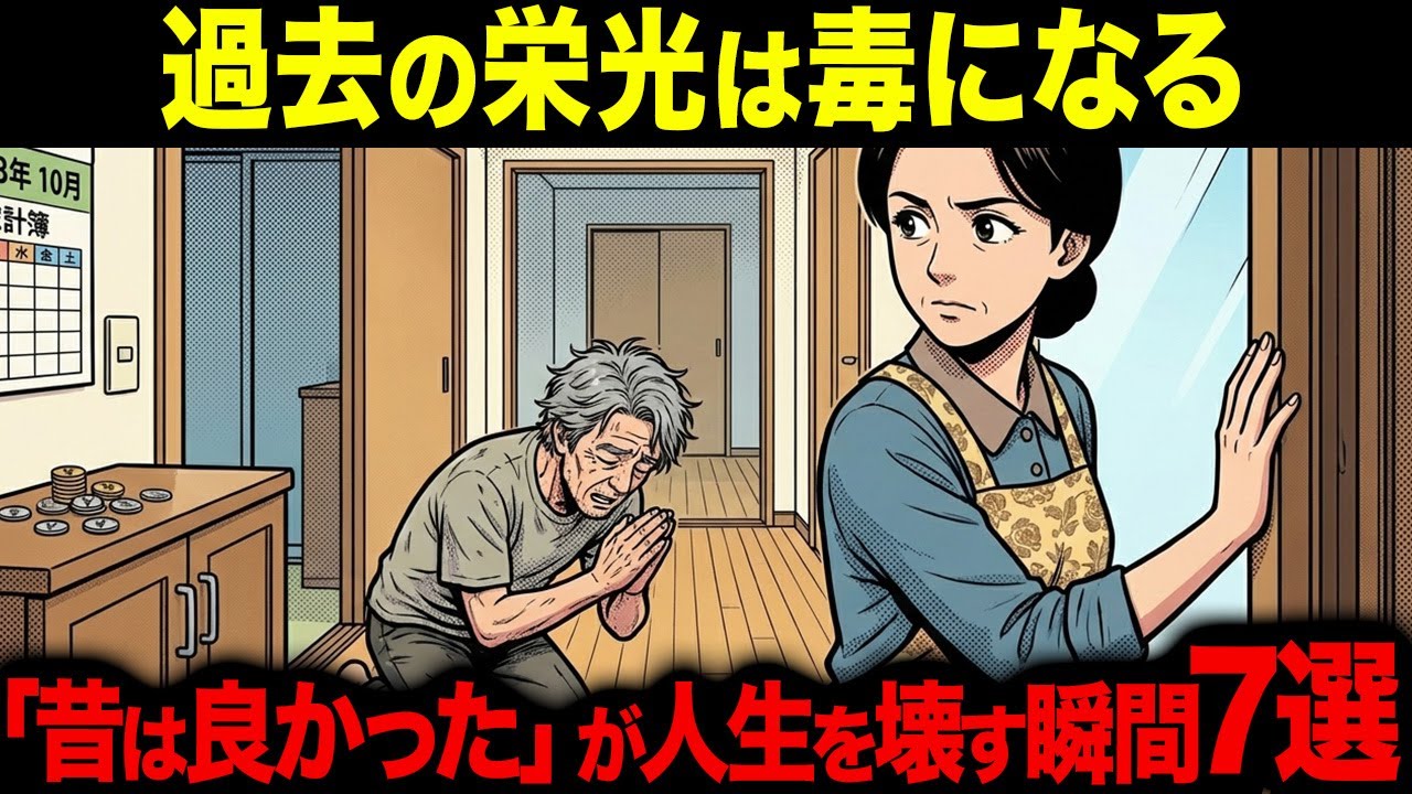 「昔は良かった」が人生を壊す瞬間7選。過去の栄光は毒になる【シニア朗読雑学】
