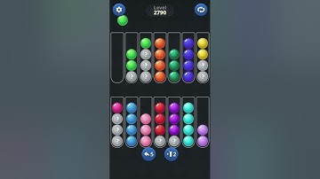Ball Sort by Infinite Joy: Levels 2789, 2790