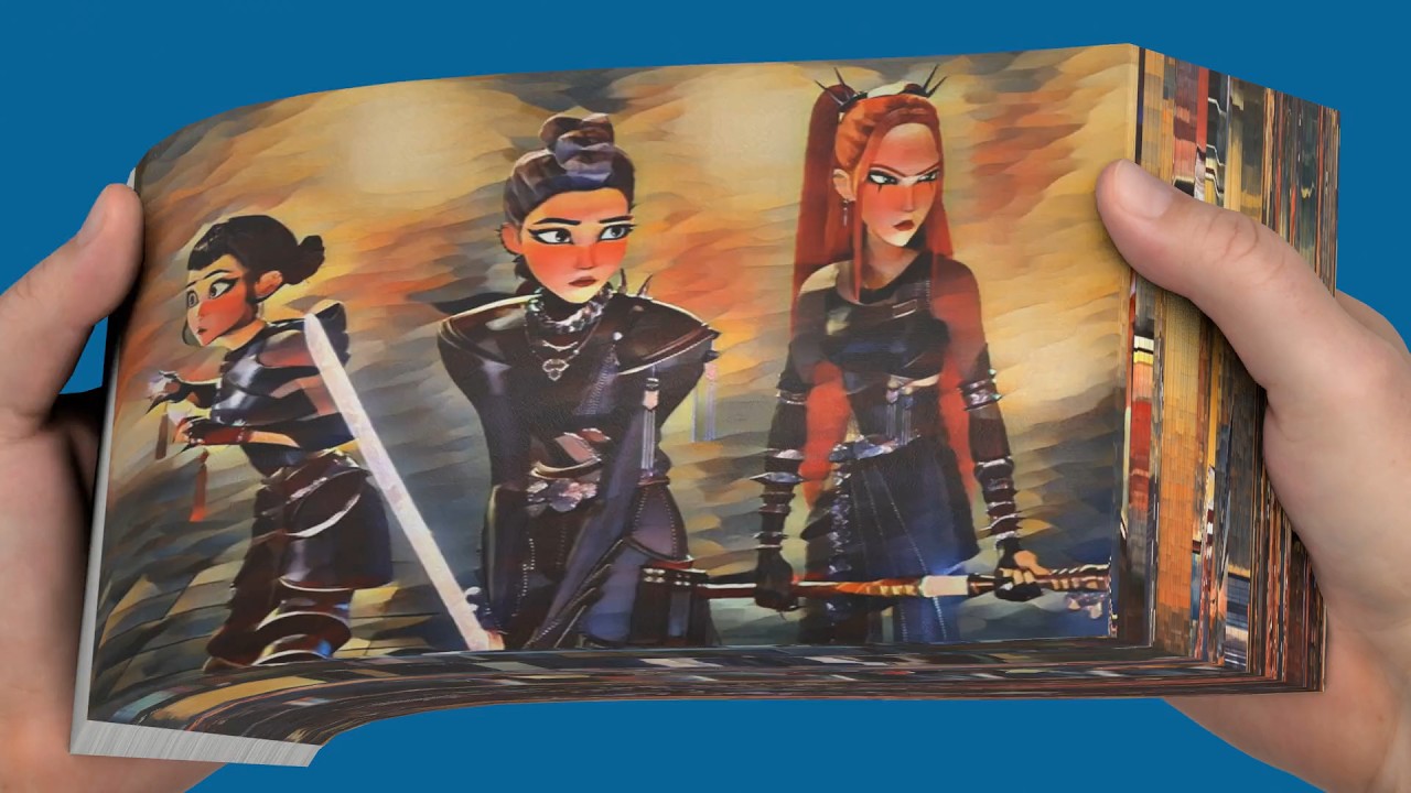 Bath House Fight Scene ｜ KPOP Demon Hunters | FlipBook