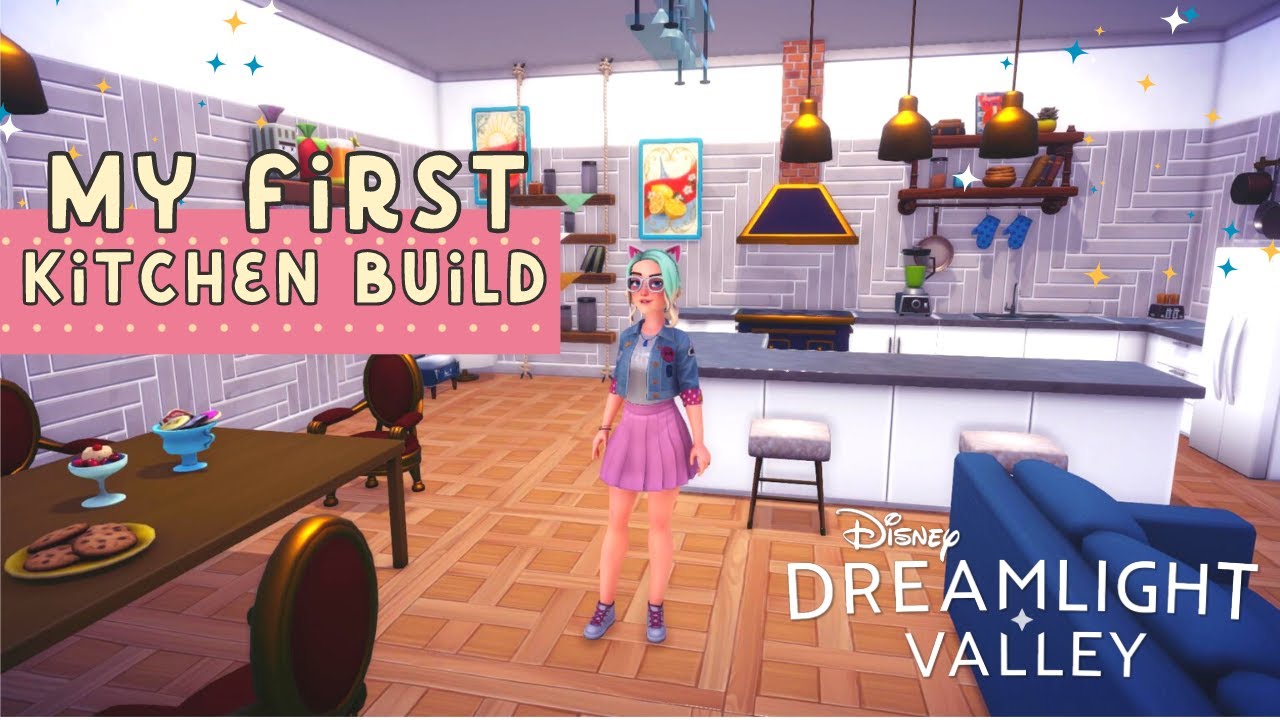 My First Kitchen I'll be remodeling soon! Disney Dreamlight Valley