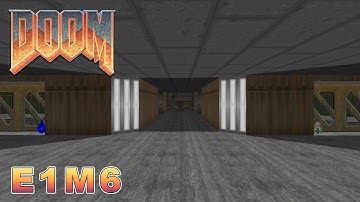 Ultimate Doom Longplay - E1M6: Central Processing (Ultra-violence/Pistol Start)