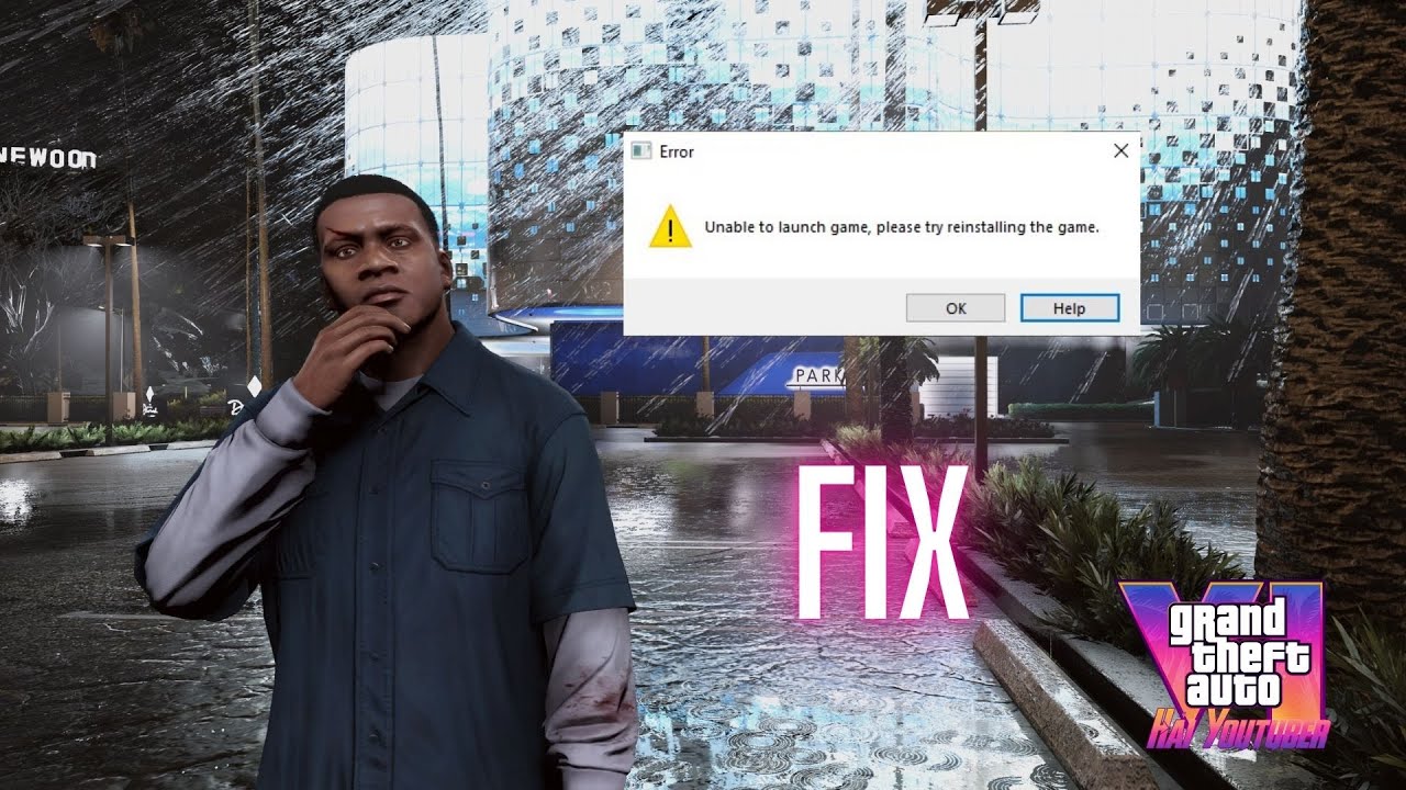 Hướng Dẫn FIx Lỗi " Unable to launch game " GTA 5 | Hải Youtuber | GTA ...