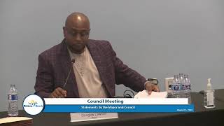 Council Meeting   August 5, 2026
