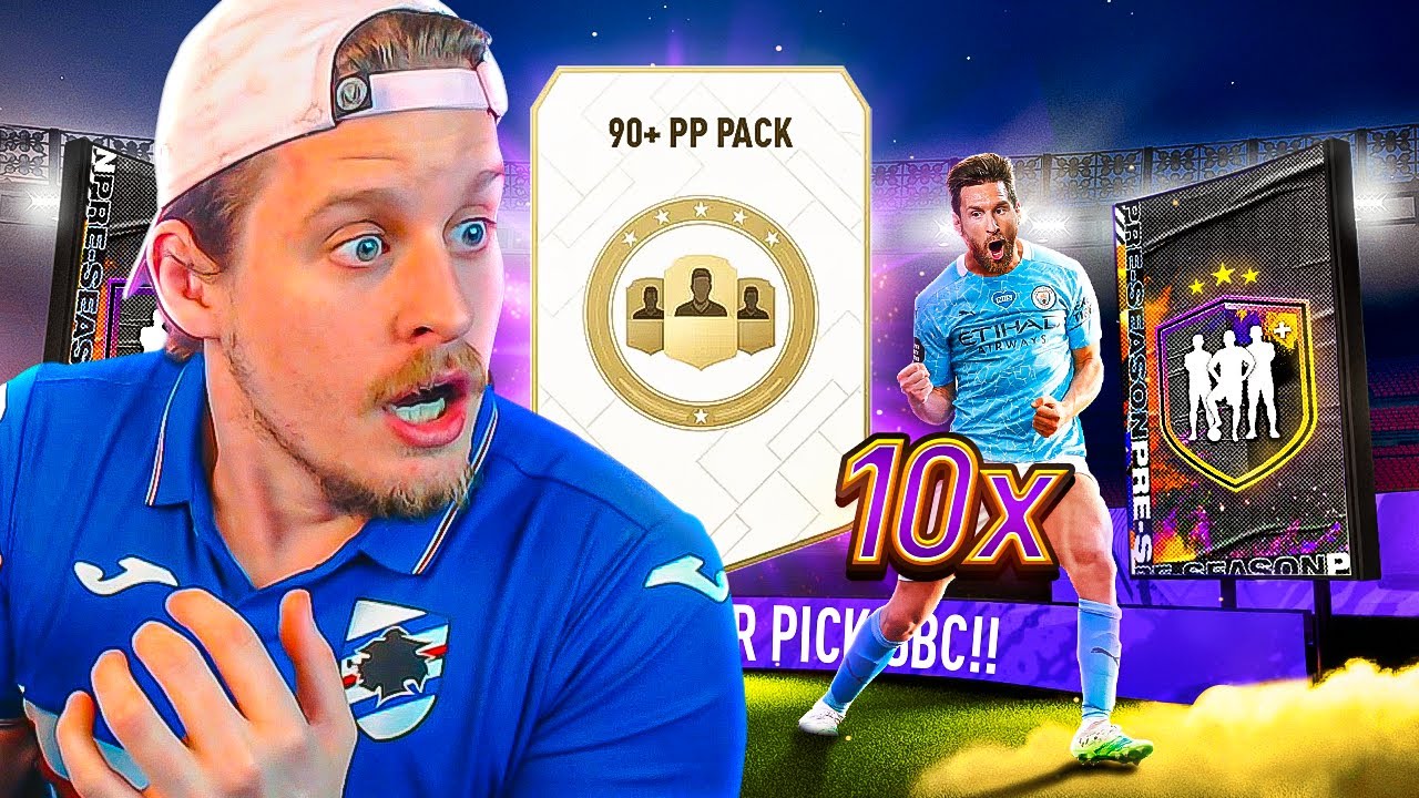 OMG 99 TOTY MESSI!? 10X GUARANTEED 90+ UPGRADE PACKS! FIFA 20 Ultimate Team