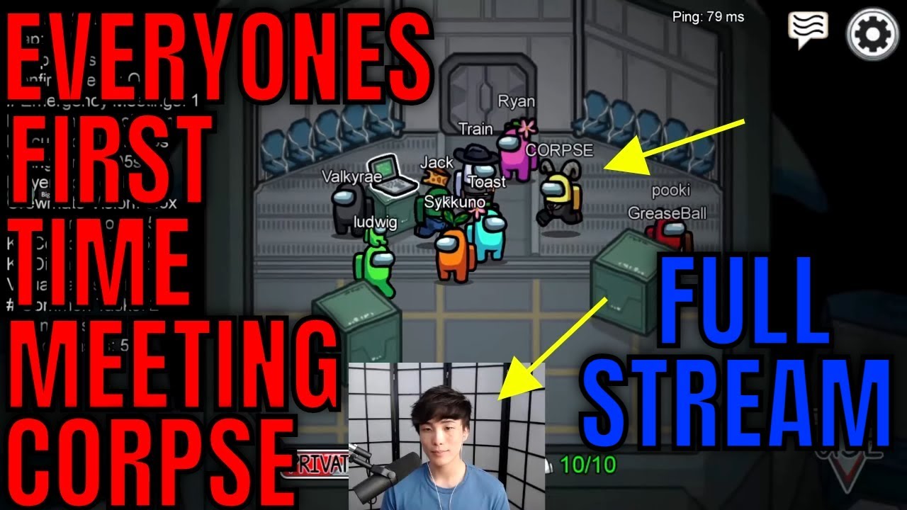 Everyones first time meeting Corpse Husband (FULL STREAM w/Toast, Sykkuno, Poki, Valkyrae & more)