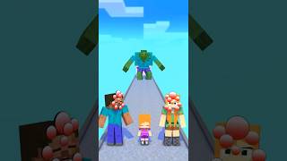 Family Punch Run 2 With Steve And Alex - Funny Animation