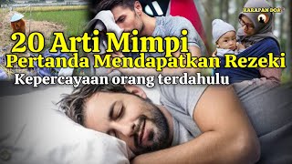 20 ARTI Mimpi Tanda Akan Dapat Rejeki Besar, Menurut Kpercayaan Orang Terdahulu, Mitos