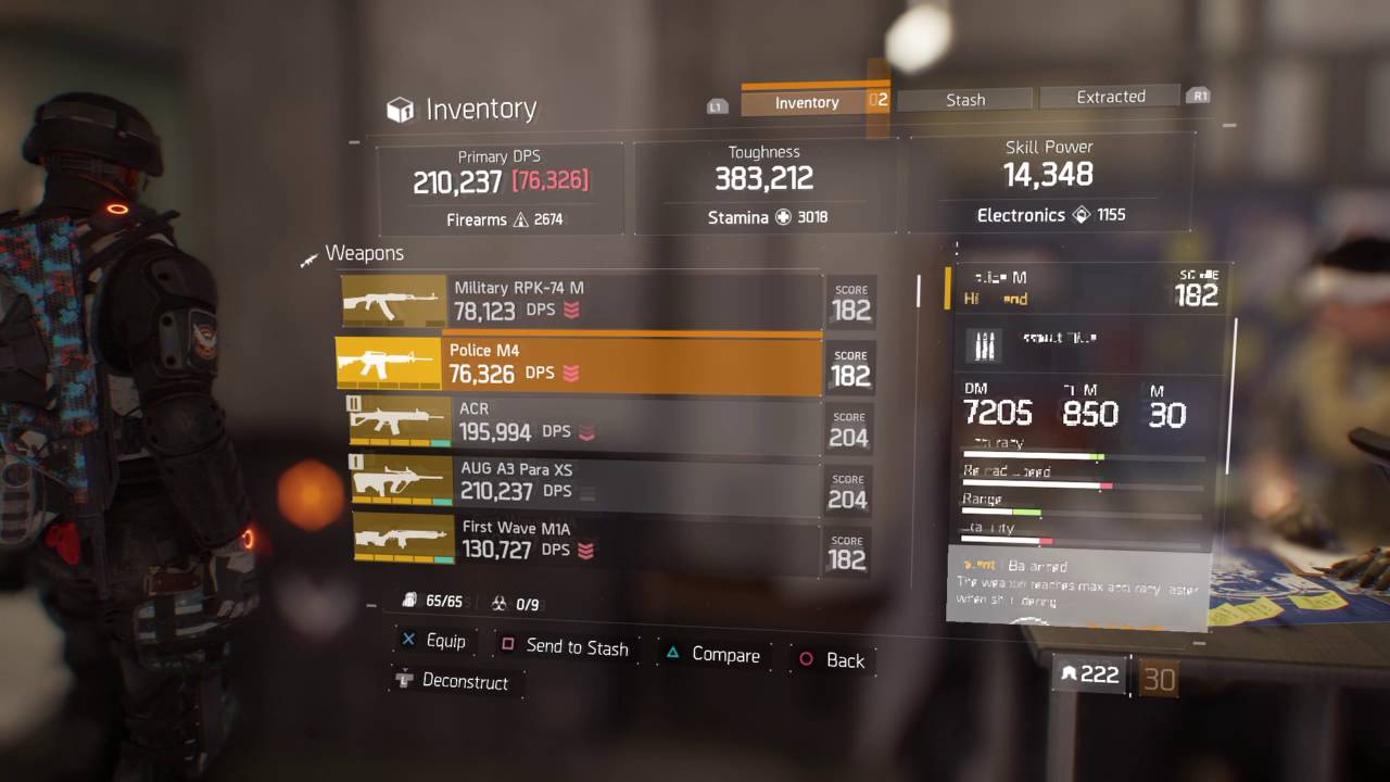 The division sealed cache opening 10