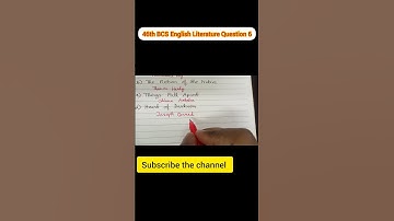46th BCS Preliminary English Literature Question Analysis | Part 6