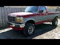 F150 OBS Build 1995 ford 2wd to 4wd conversion plus Rough Country 6" lift