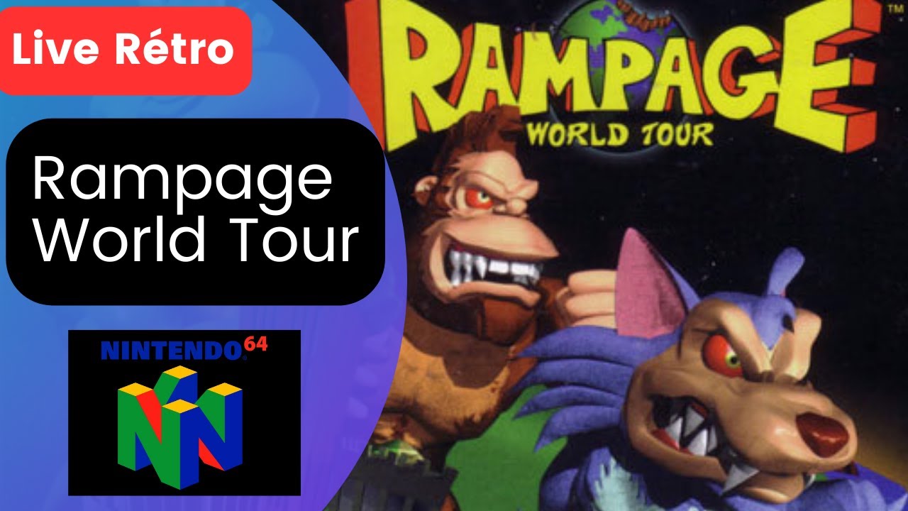 Live sur Rampage World Tour N64 - YouTube