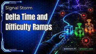 Lesson 5: Delta Time and Difficulty Ramps | Signal Storm JavaScript Game Dev