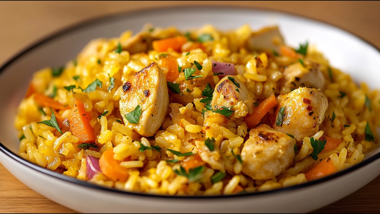 ❗️Этот рецепт риса с курицей такой вкусный! Я готовлю его снова и снова!