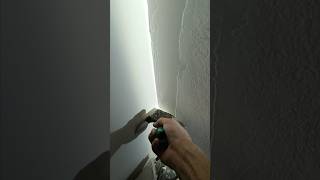 Ideal puttying of wall corners #putty #shorts #painting