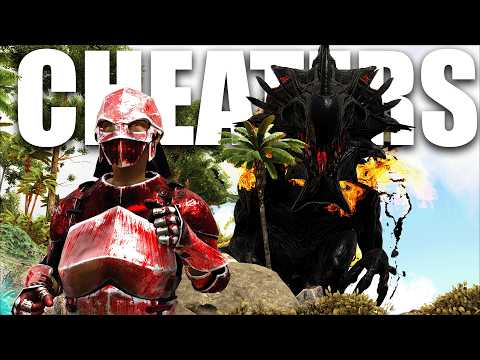 74 Days Surviving Cheaters On MODDED ARK PVP