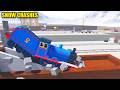 Thomas And Friends Cold Slippery Winter Crashes... Accidents Will Happen