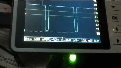 PICAXE Dimming Green LED with PWM