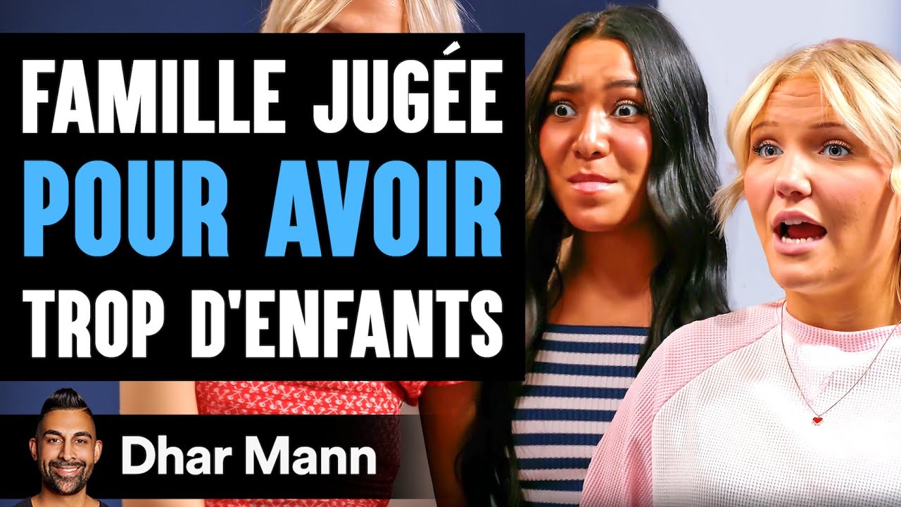 Une Famille Jugée POUR AVOIR Trop D'enfants | Dhar Mann Studios
