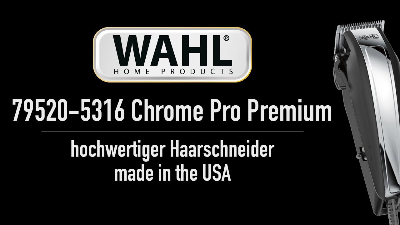 wahl chromepro premium