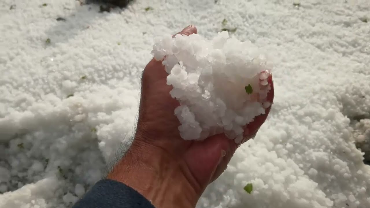 Град највише погодио Црну Бару и Баново Поље