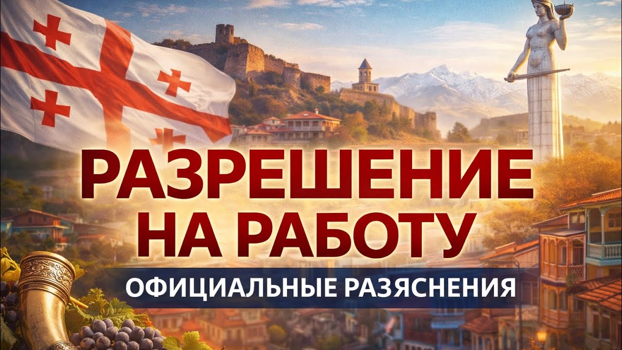 ГРУЗИЯ 2026: Разрешение на работу для удаленщиков и ИП – всё, что нужно знать!
