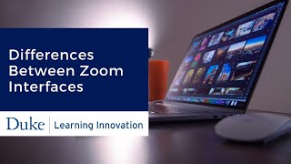 Differences Between Zoom Interfaces