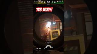 Explosive 1v3 #r6hub #gaming #r6le #r6siege #r6sace #r6 #cod #callofduty #funny #xbox #codwwii #cods