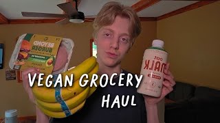 ASMR Grocery Haul (vegan, plant based, clean)