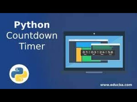 How to make timer using python