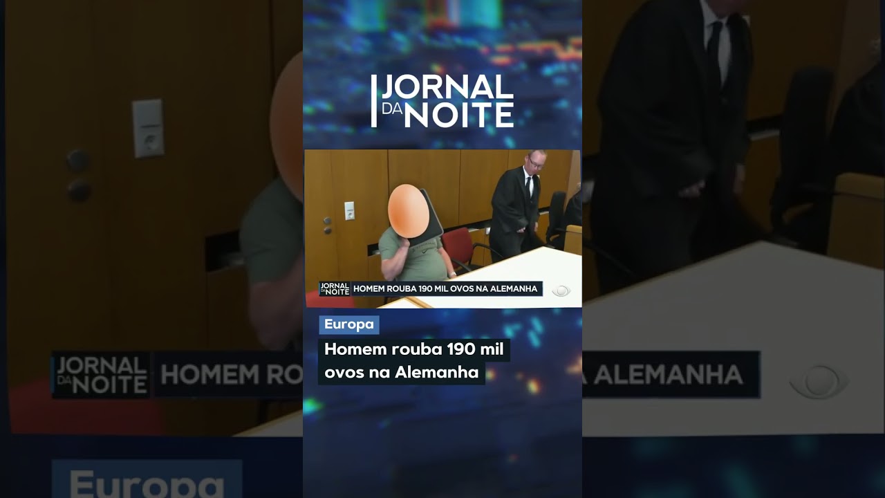 Homem rouba 190 mil ovos na Alemanha